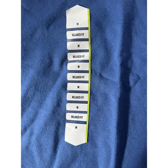 Duluth Trading Henley Shirt Mens Medium Longtail‎ Blue Fit Long Sleeve New NWT - Picture 4 of 6